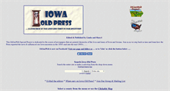 Desktop Screenshot of iowaoldpress.com